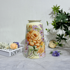 Bình hoa vẽ tay Bát tràng An Việt BHL5
