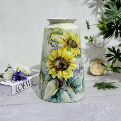 Bình hoa vẽ tay Bát tràng An Việt BHL4