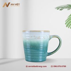 Cốc sứ An Việt Bát Tràng có quai CS11