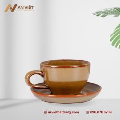 Cốc sứ An Việt Bát Tràng có quai CS13