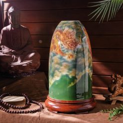 Bình chuông Rồng cuốn mây BVL17