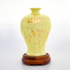 Mai Bình Tích Lộc Vẽ Vàng An Việt Bát Tràng LB28